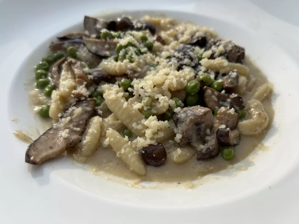 Image of a pasta meal in a bowl from the Coastal Prime restaurant