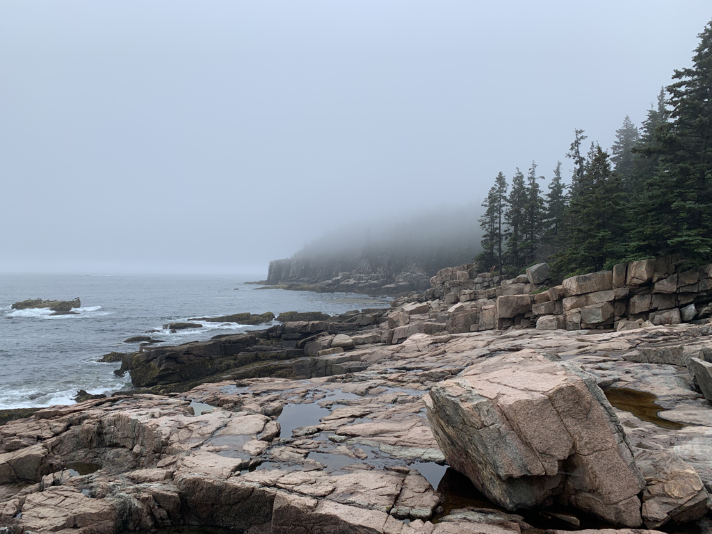 Image of Acadia National Park rocky coast
