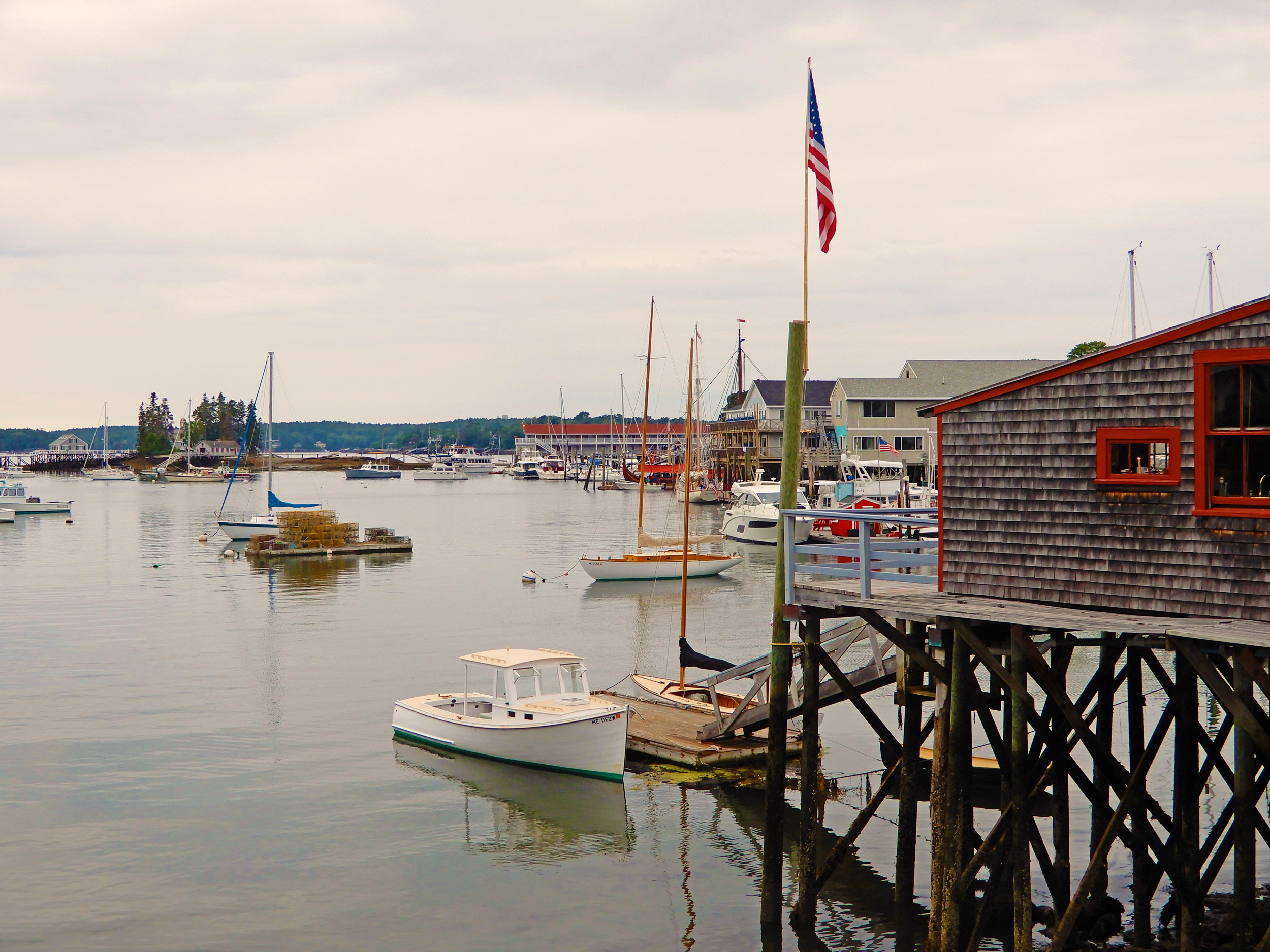 Image of the Boothbay harbor