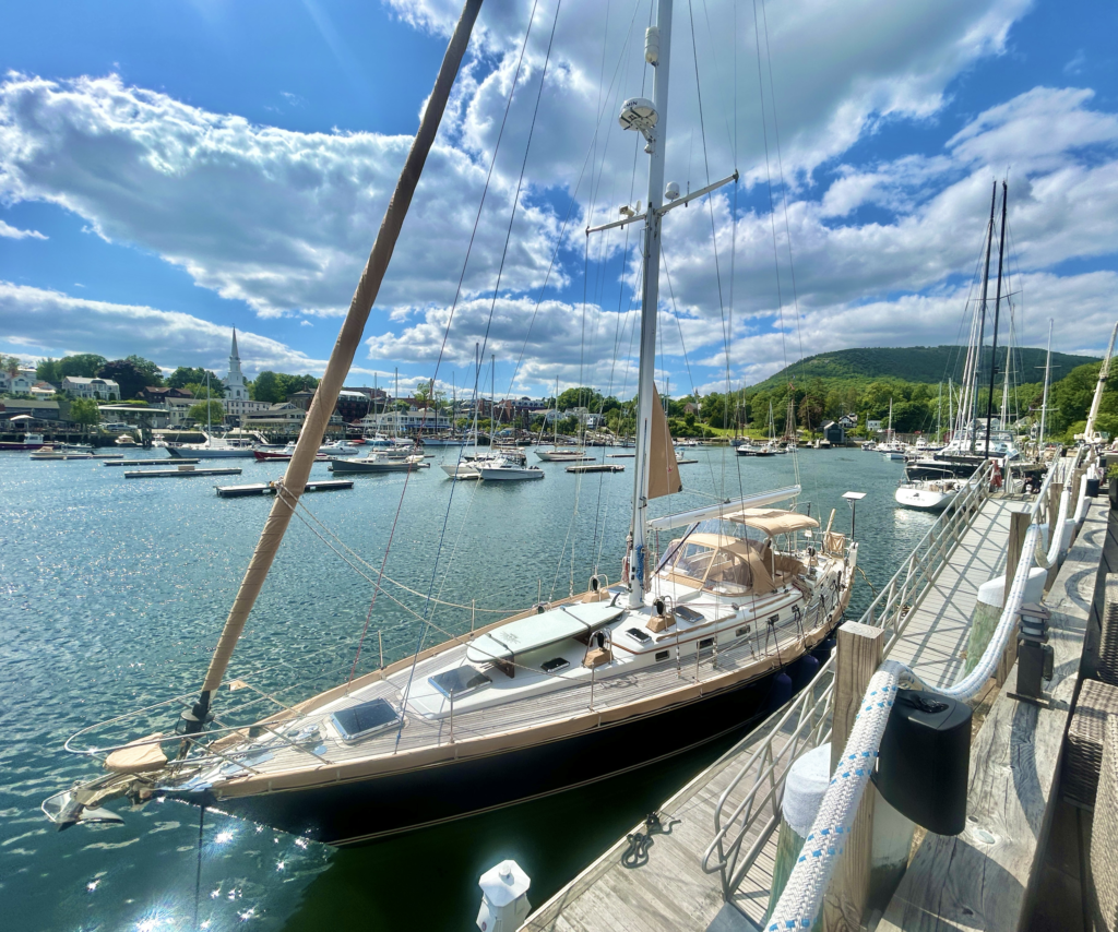 Image of Camden harbor