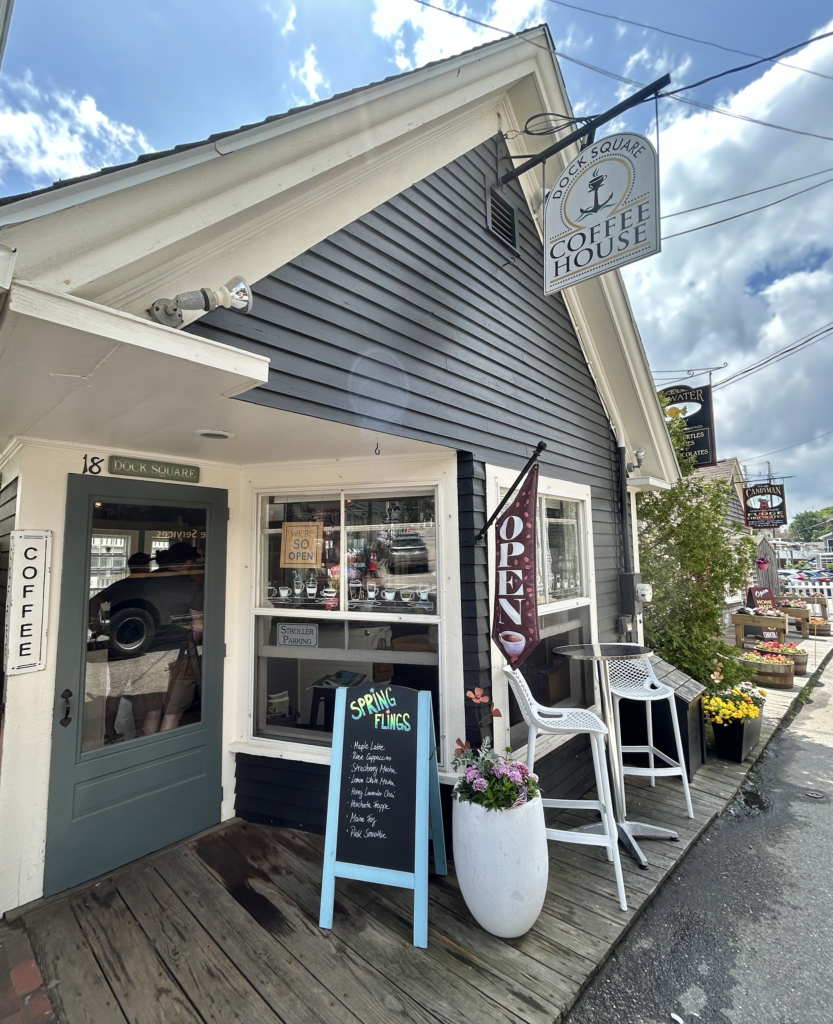 Image of the Dock Coffee building