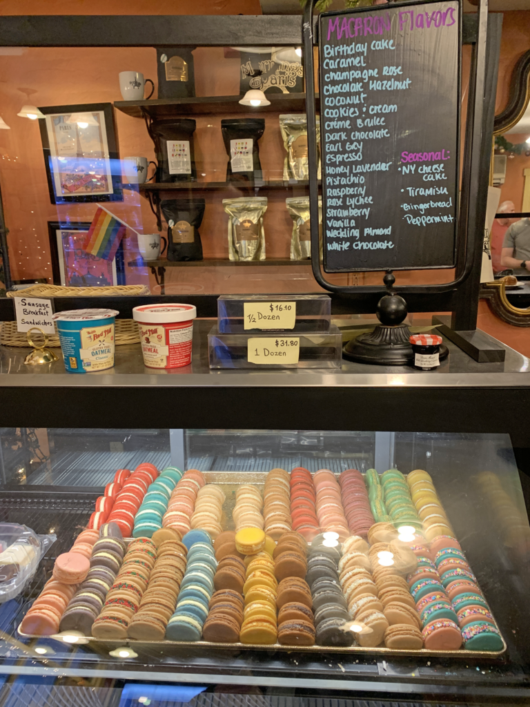 Image of an assortment of macaroons