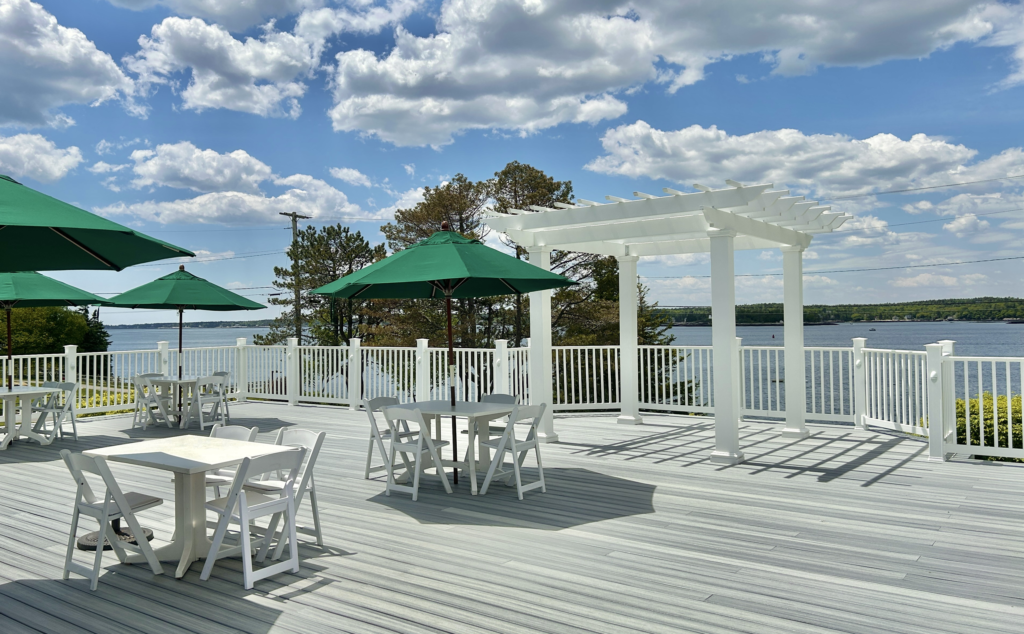 Image of Spruce Point Inn patio